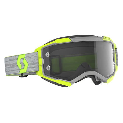 SCOTT FURY GOGGLE 'LS' GREY/YLW - GREY WORKS LENS