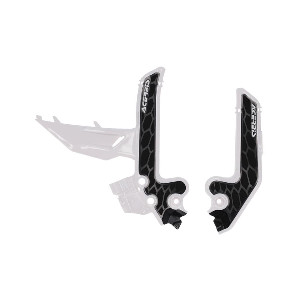 FRAME GUARDS KTM/GAS WHITE/BLACK
