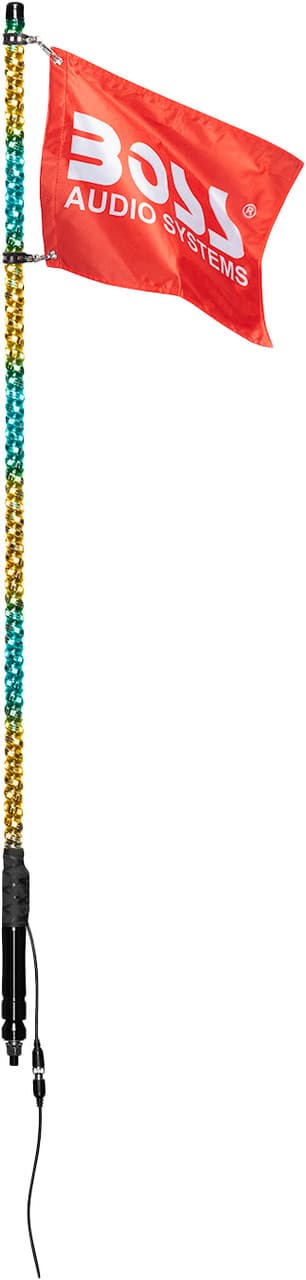 Boss Audio 4' LED Whip W/ Bluetooth
