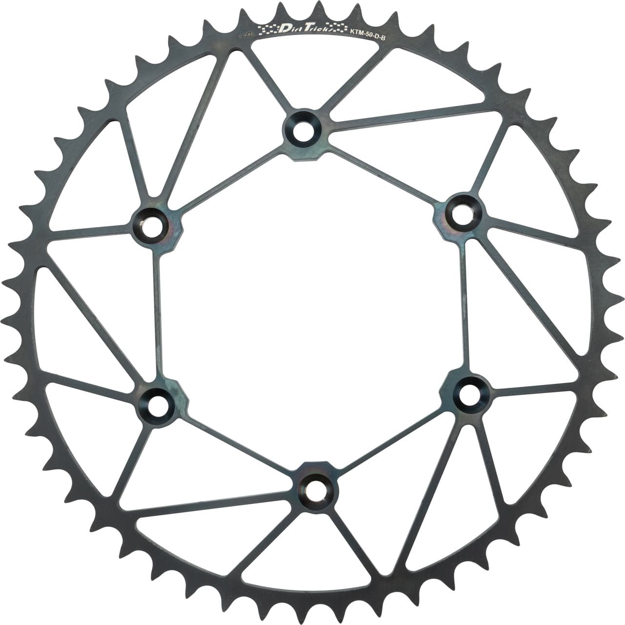 Dirt Tricks Rear Sprocket Chromoly 47T-520 Black KTM/Husqvarna/Gas