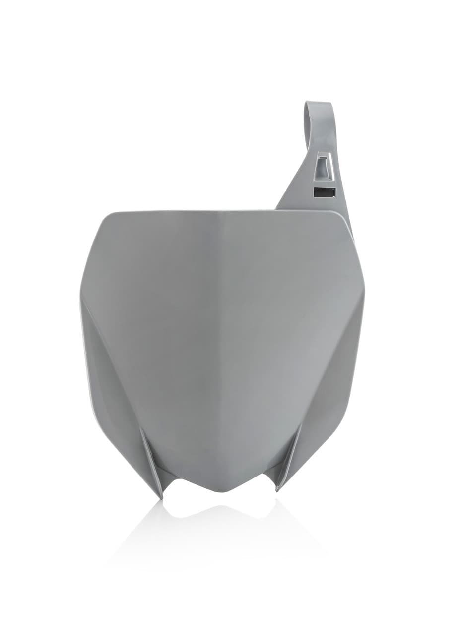 Acerbis Front Number Plate Grey