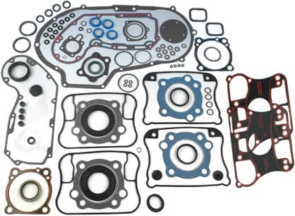 James Gaskets Gasket Motor XL Rubber Rkr Cvr 045 HD Gaskets Kit 17026-91