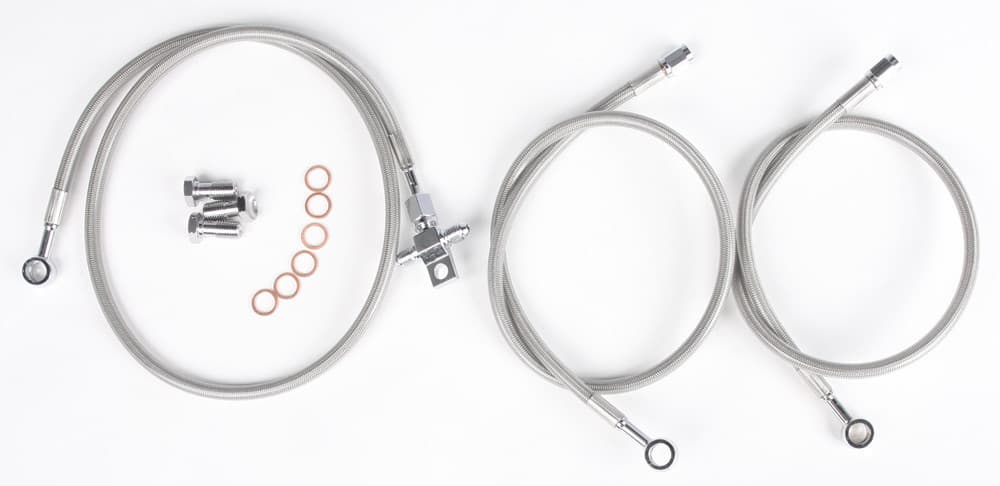 BRAKELINE FRONT STD+2 CAN-AM