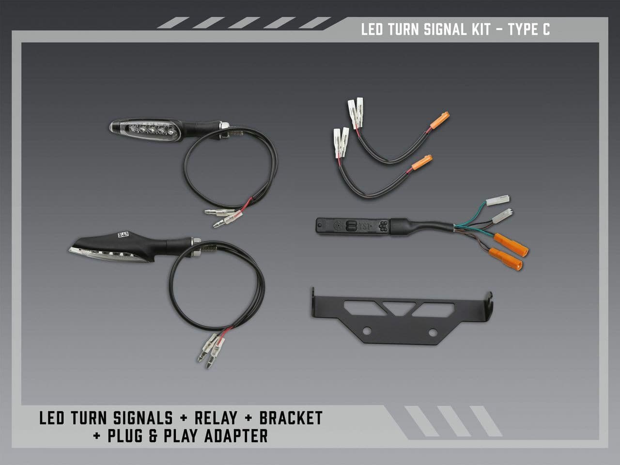 Yoshimura Fe V2 Stnd LED Turn Sig Kit C