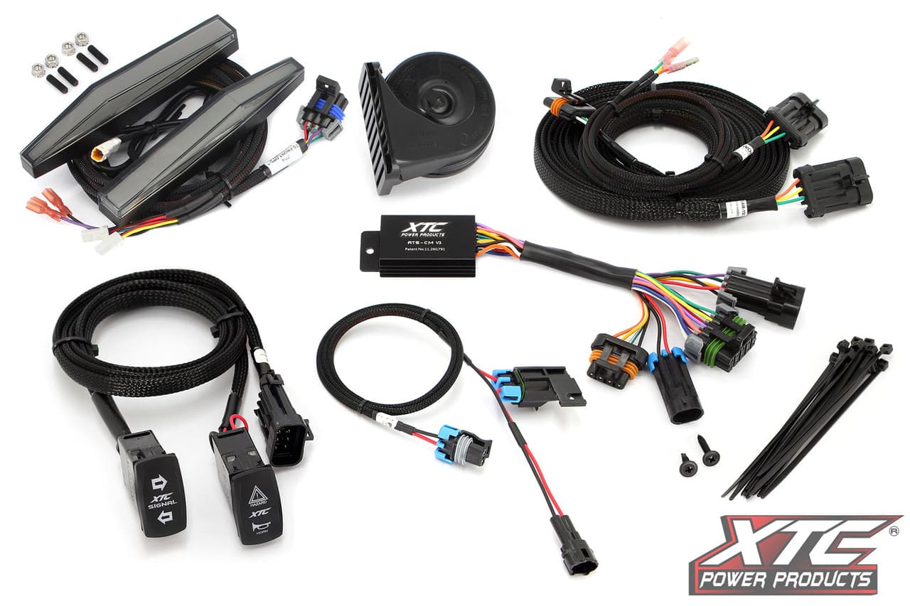 XTC Power Products Auto Turn Signal Kit W/ Horn And Front Drl Lights Can