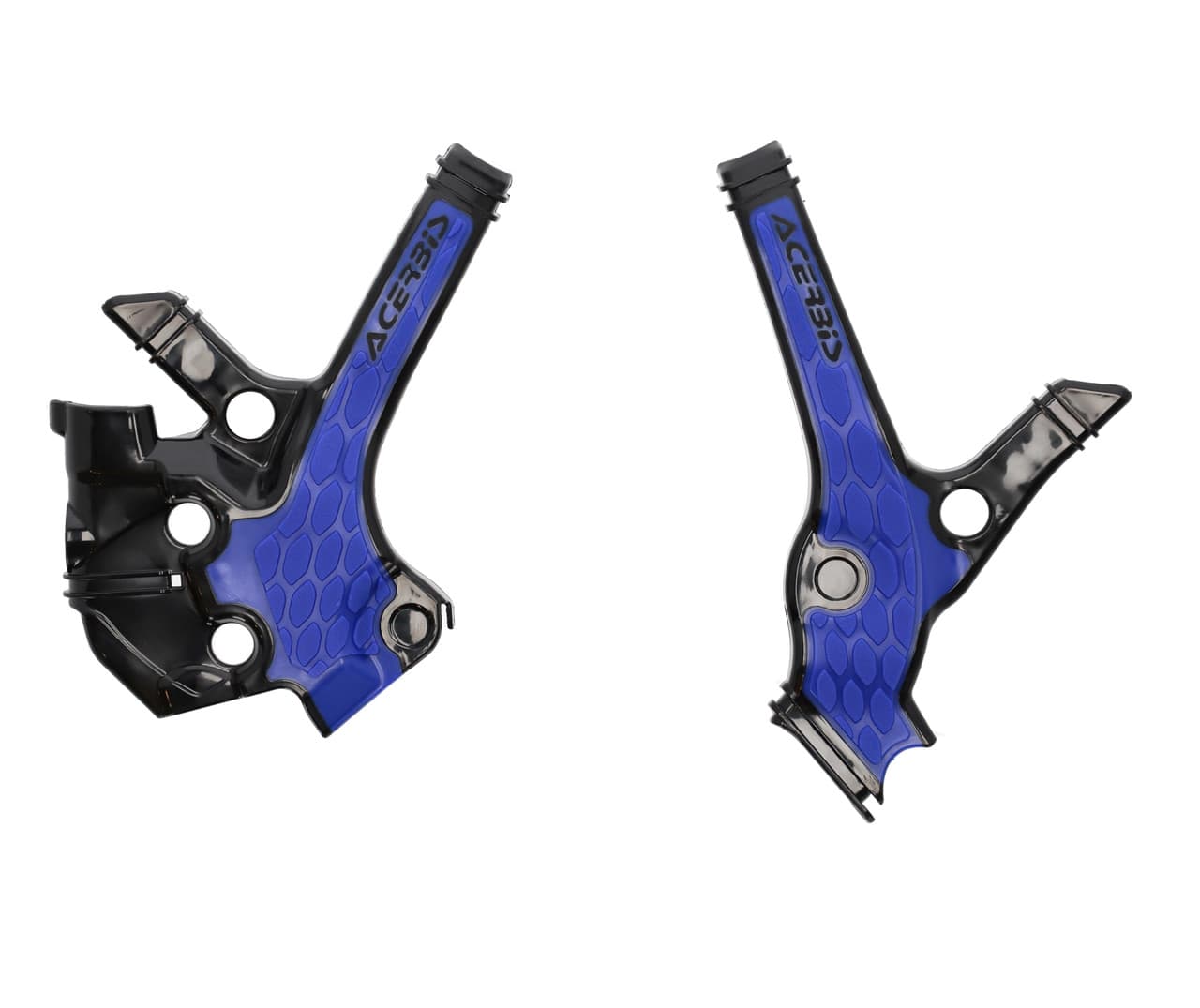 Acerbis X-Grip Frame Guard Yamaha Black/Blue