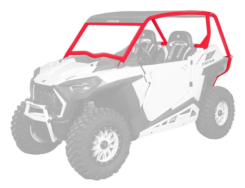 Pro Armor Loco Cage W/No Intrusion Red