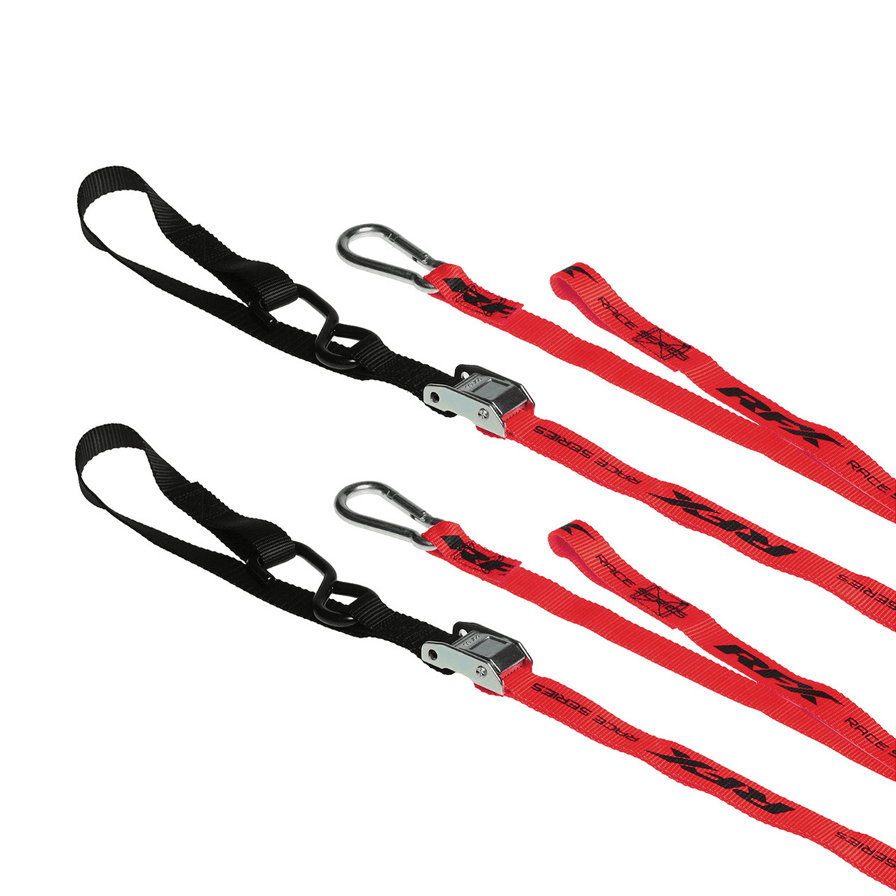RFX 1.0 Tie Downs Soft Loop & Carabiner Red