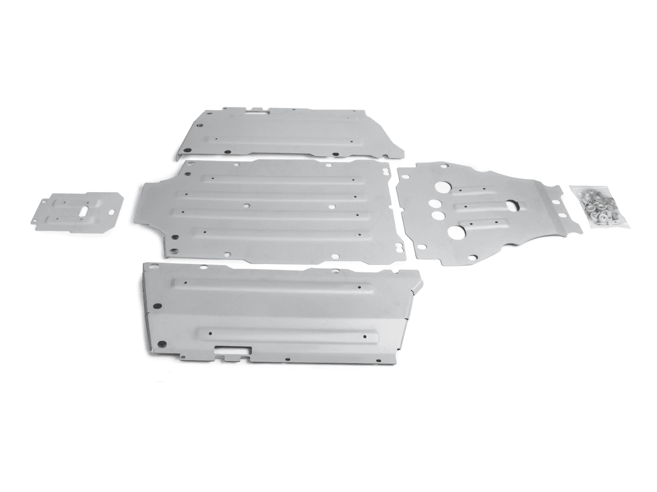 ALLOY CENTRAL SKID PLATE POL