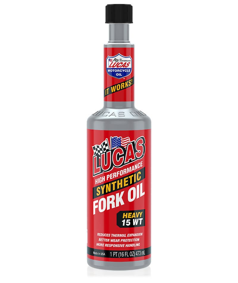 Lucas Synthetic Fork Oil 15W 16 Oz (12/CASE Sold Each)
