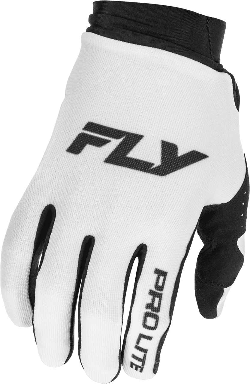 Fly Racing Pro Lite Gloves White/Black XS
