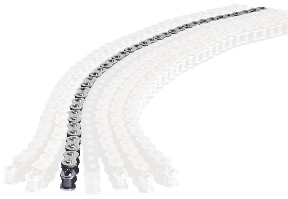 Ek Chain MVXZ2 X-Ring 530-120L Chrome