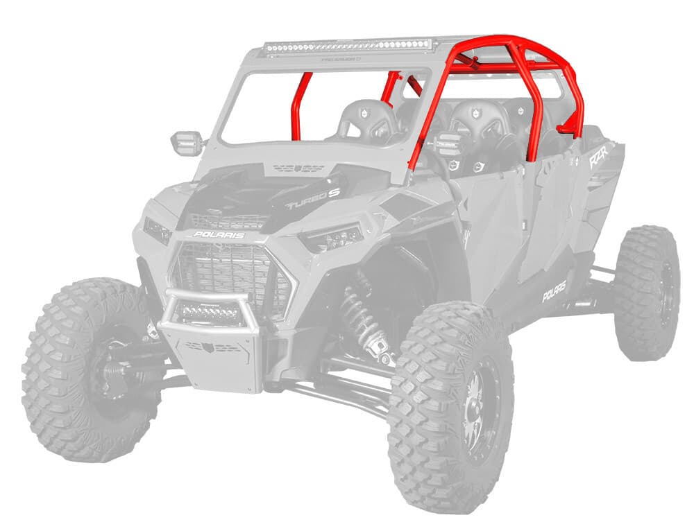 Pro Armor Cab Only Cage W/No Intrusion Red