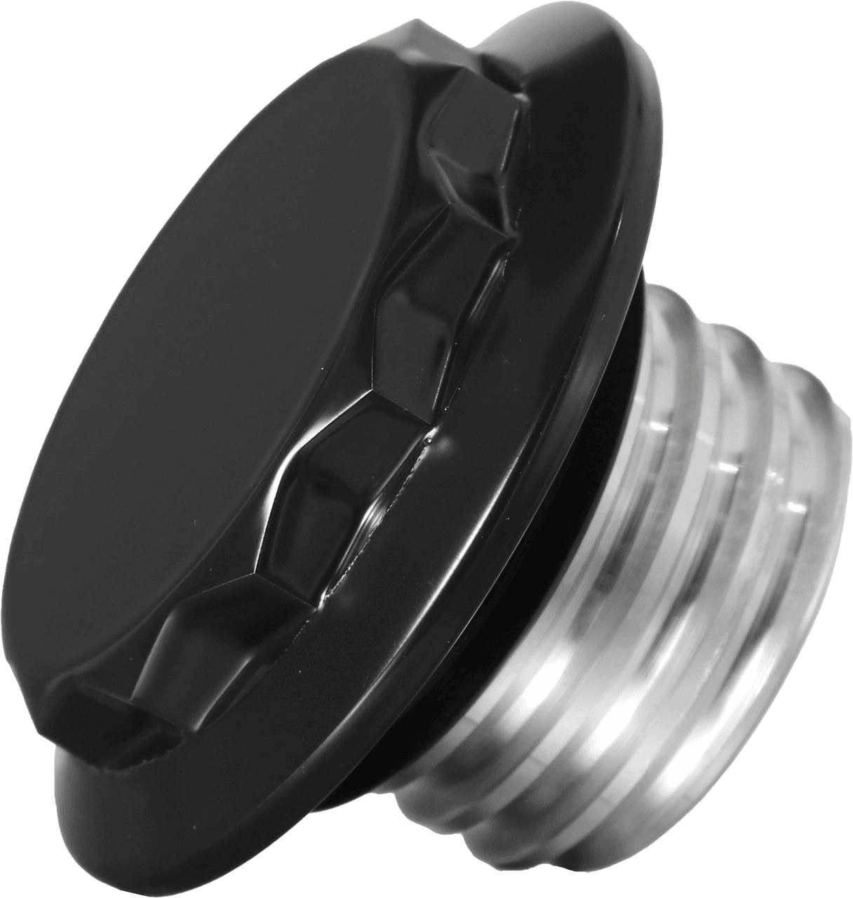 Hofmann Designs H/D Billet 12 Point Non-Vented Black Fuel Cap