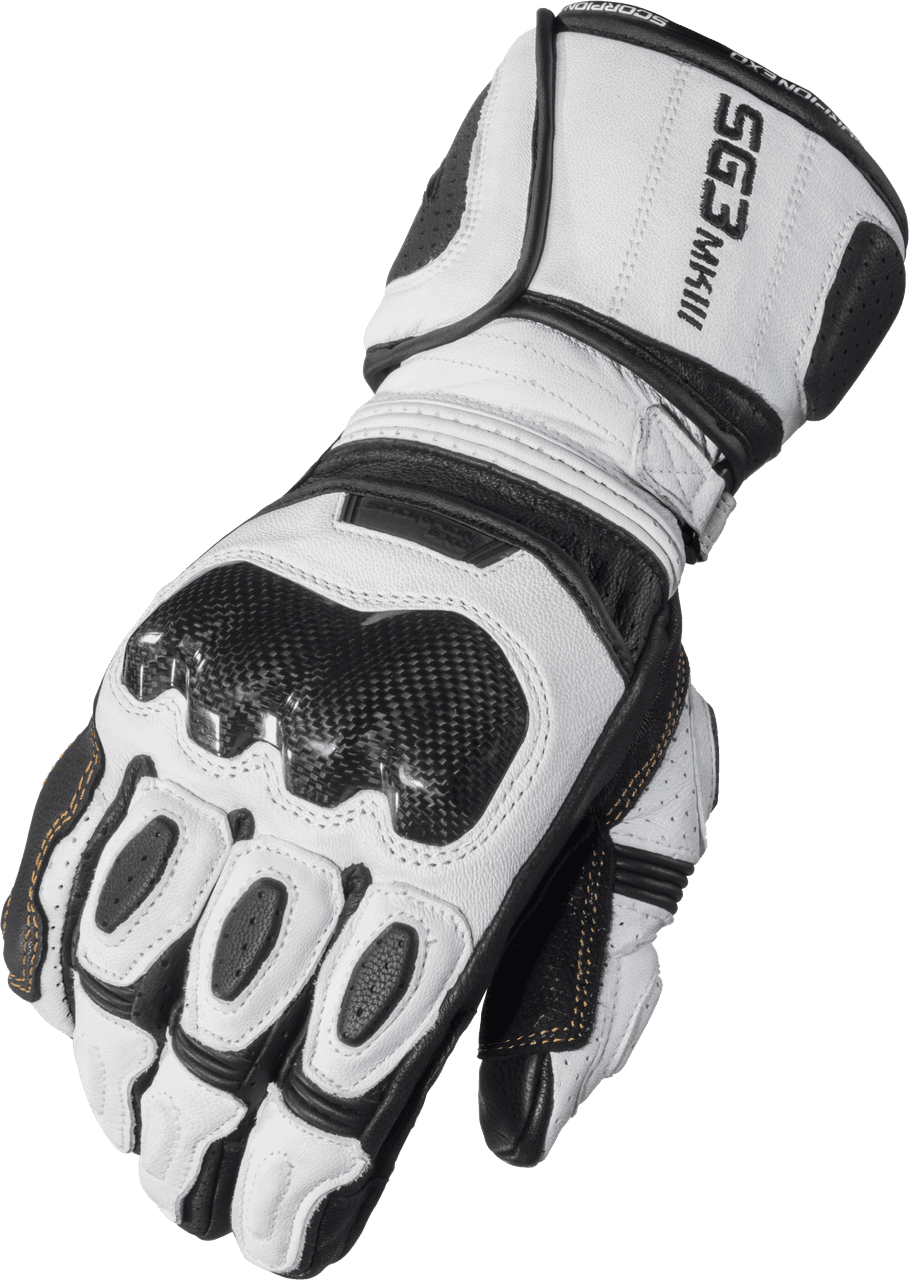 Scorpion Exo SG3 Mk III Gloves White/Black XS