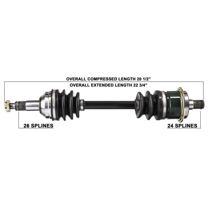 TYTANEUM OE REPLACEMENT CV AXLE CAN-AM REAR RIGHT