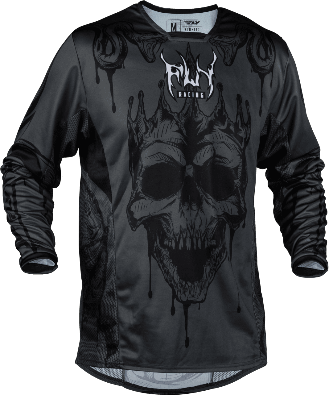 Fly Racing Kinetic Dark Series Jersey Grey/Black SM