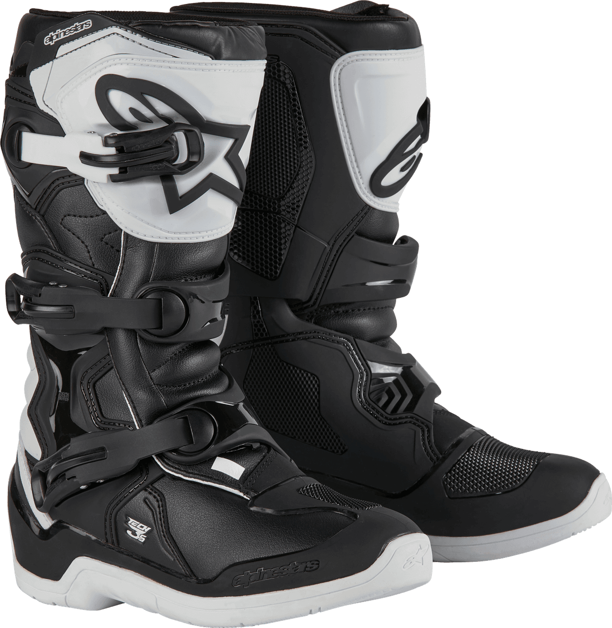 Alpinestars Tech 3S Youth Boots White/Black Size 2