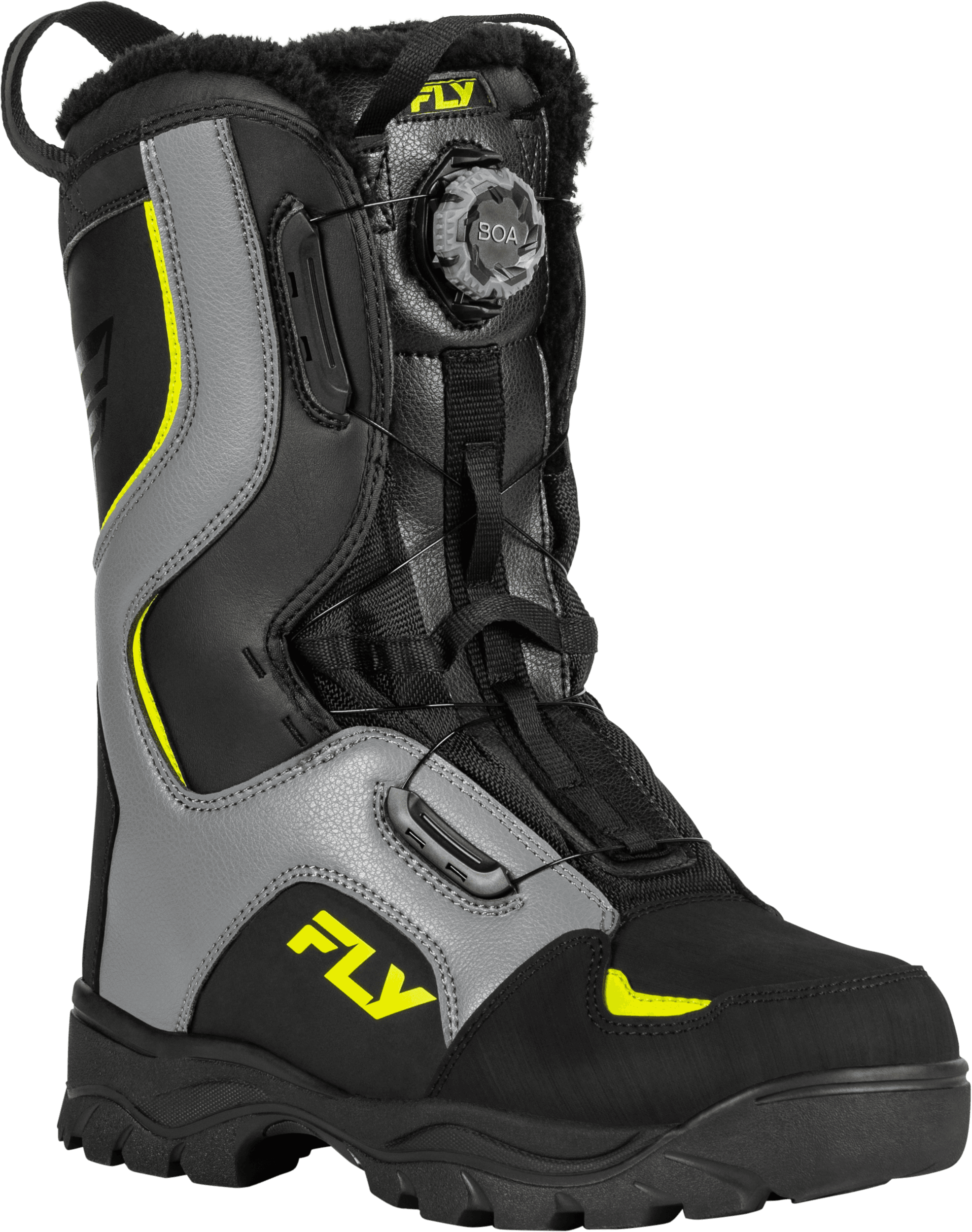 Fly Racing Marker Boa Boot Black/Hi-Vis 11