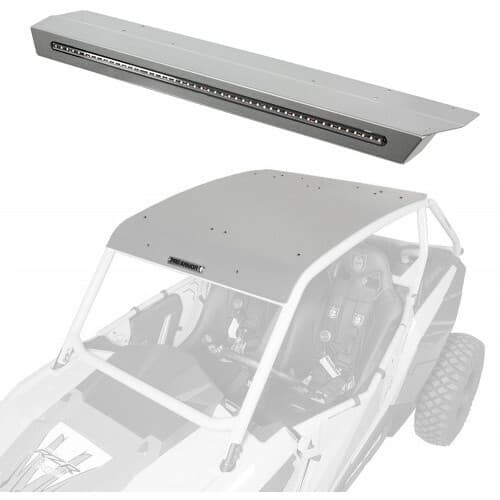Pro Armor Asylum Roof W/ Light Bar Titanium Matte Metallic