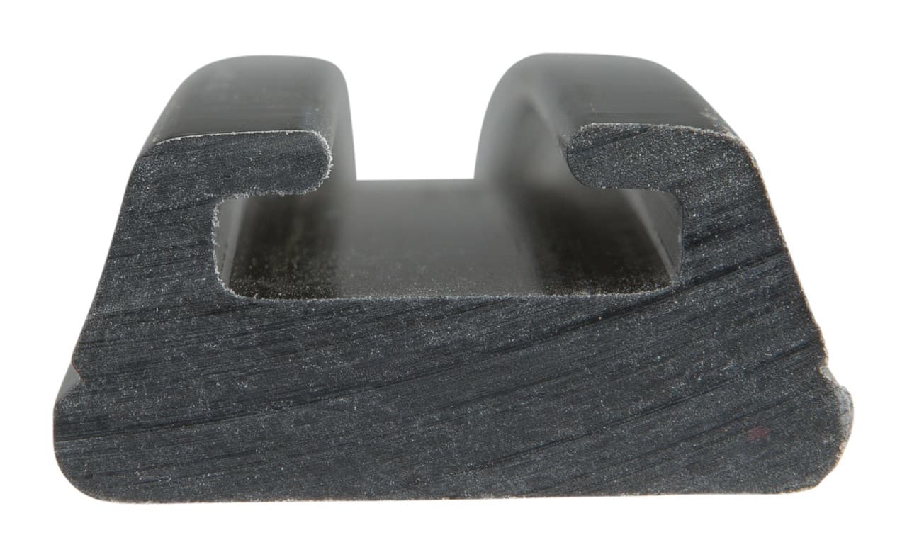 SP1 Slide Runners Black Snowmobile