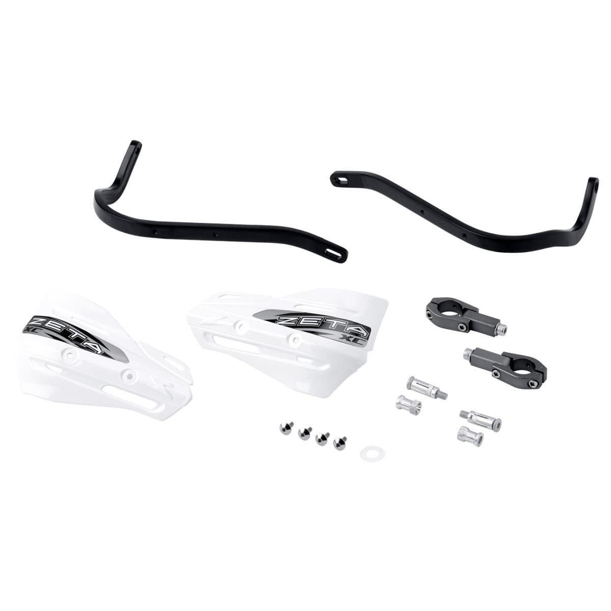 Zeta Armor Handguard Xc Kit For 28.6MM Bar Black/White