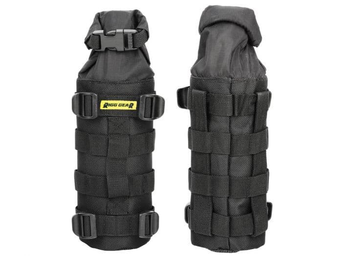 Nelson-Rigg Trails End Fuel Bottle Holder 30 Oz 3.5 IN Dia Black