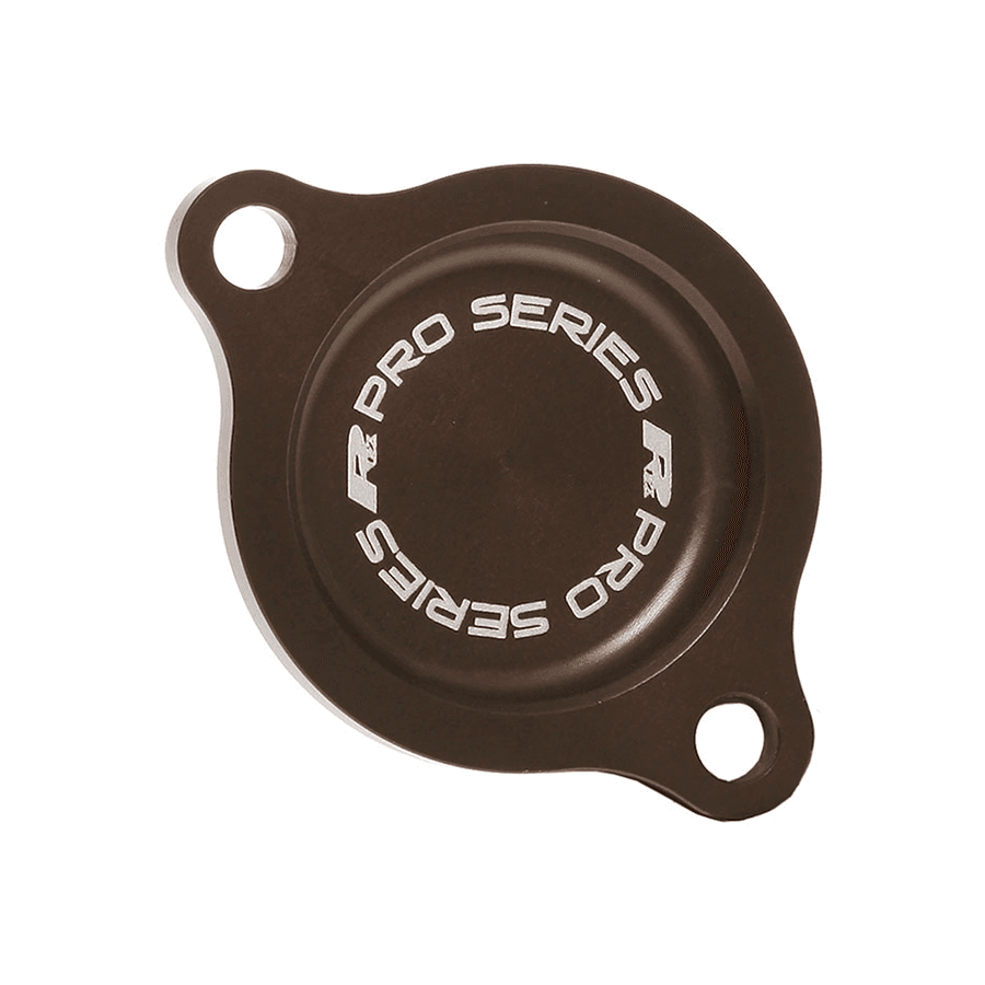 RFX Oil Filter Cover Hard Anodized Honda