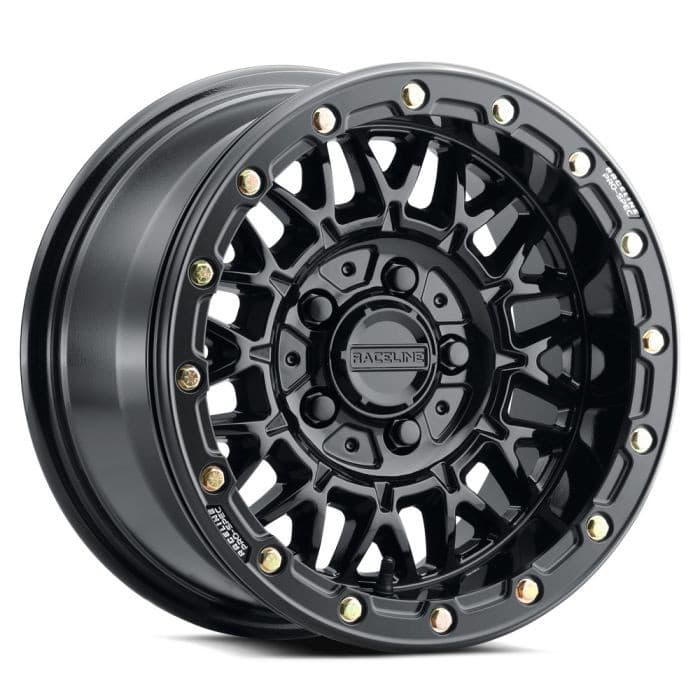 RACELINE A15GB OMEGA GLOSS BLACK 15X7 5X114.3 +25mm