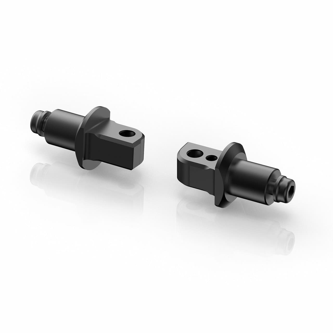 FOOTPEG MOUNT KIT PASSENGER BLACK PR