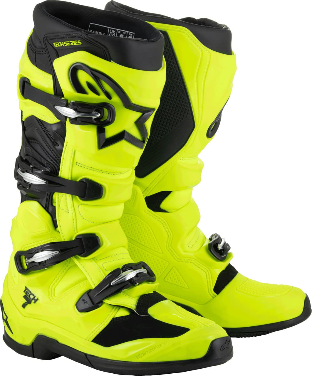 Alpinestars Tech 7 Boots Yellow Fluo/Black 11