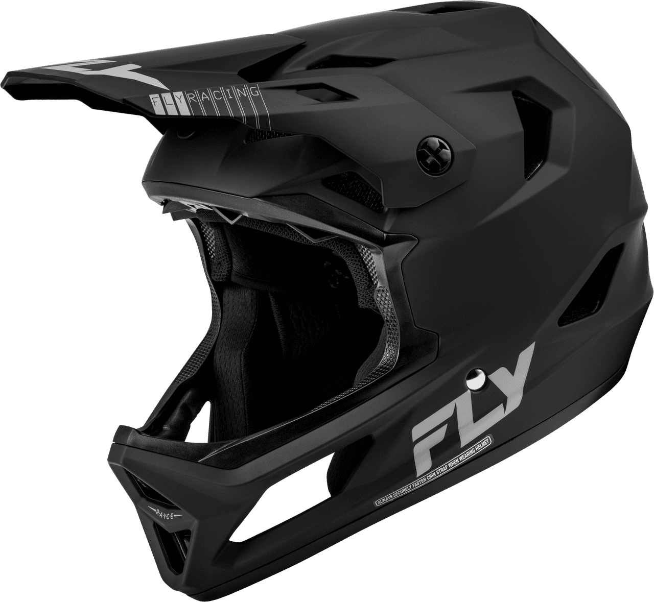 Fly Racing Rayce Bicycle Helmet Matte Black LG