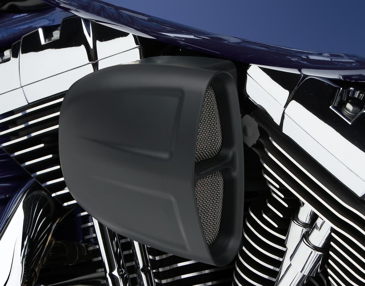 POWRFLO AIR INTAKE SYSTEM BLACK SPORTSTER 91-22