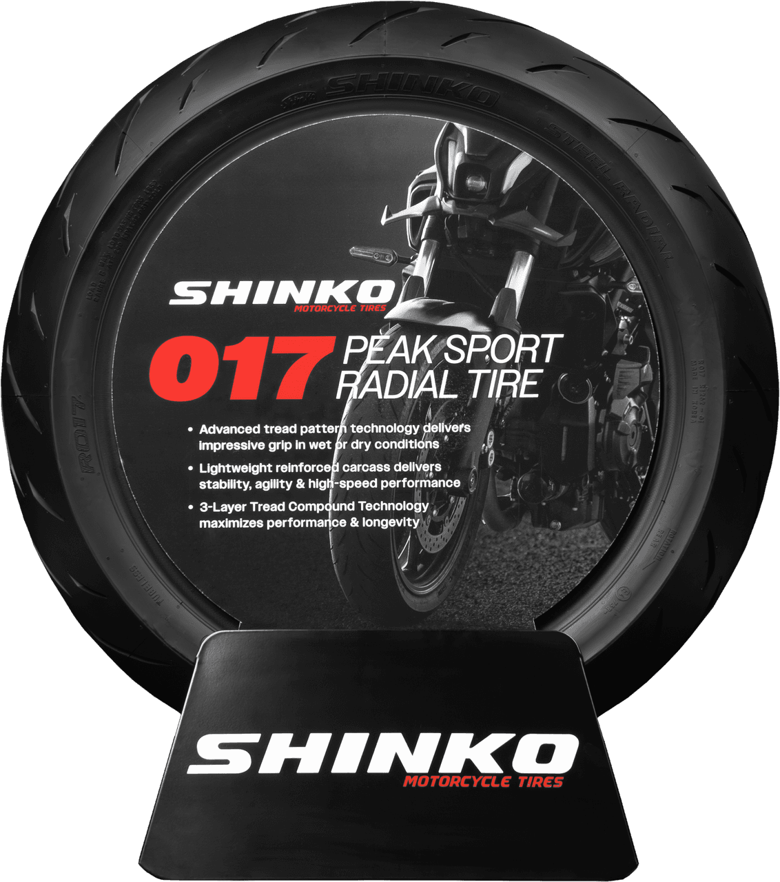 Shinko Tire Insert 017 17 IN Dia.