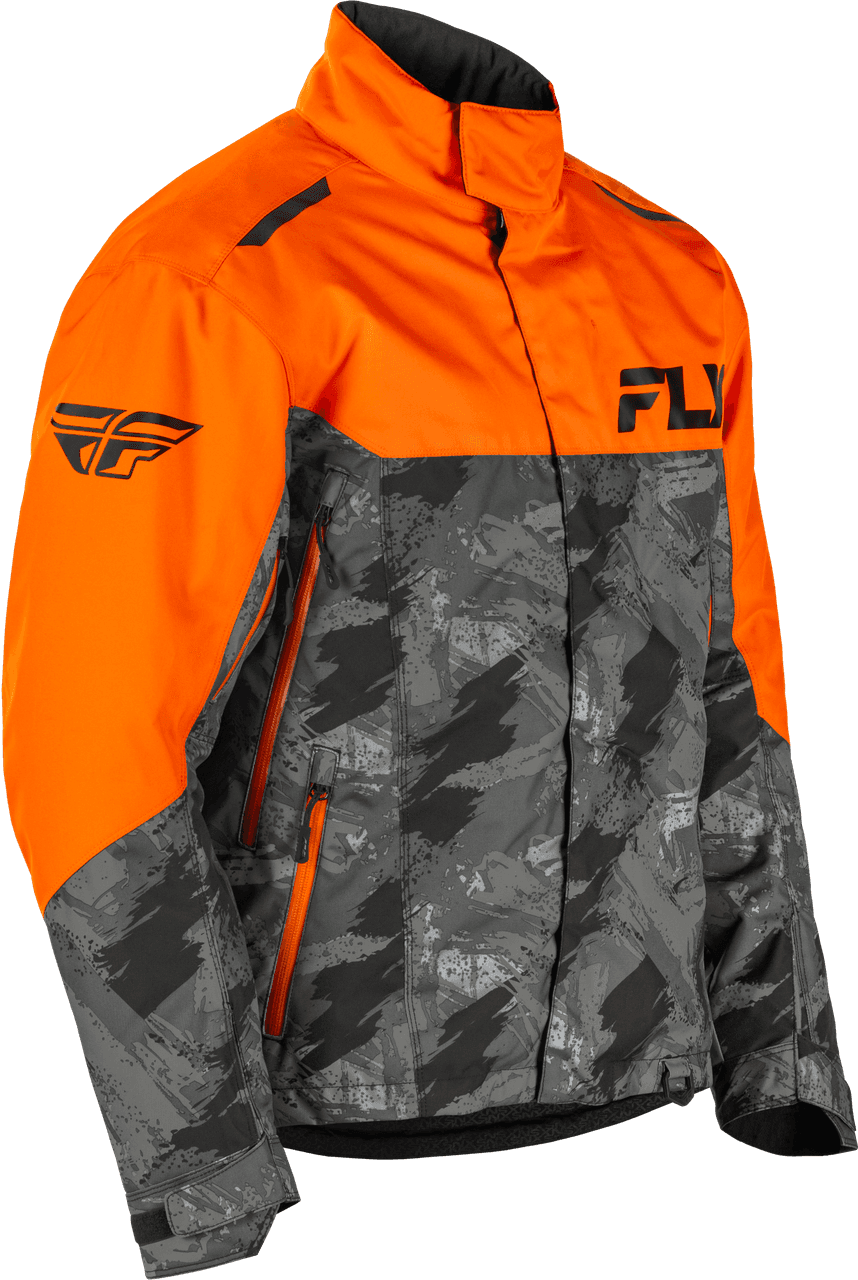 Fly Racing Snx Pro Jacket Orange/Black 4X