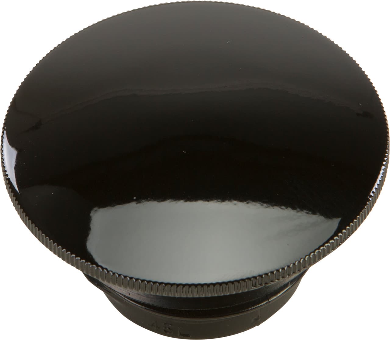 HardDrive Gas Cap Screw-IN Smooth Non-Vented Gloss Black `96-25