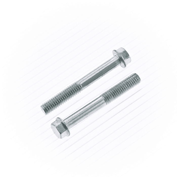 Bolt 8MM Hex Head Flange Bolts 6X1.0X45MM 10/Pack