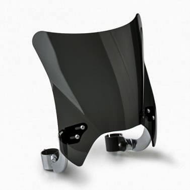 National Cycle Mohawk Windshield Dark Tint Chrome Hardware