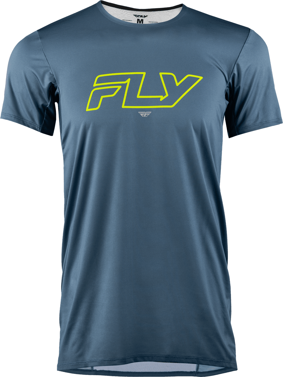 Fly Mtb Enduro Short Sleeve Jersey Slate/Hi-Vis LG