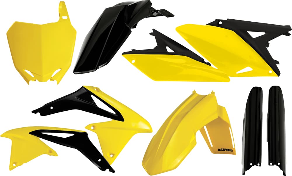 Acerbis Full Plastic Kit Yellow