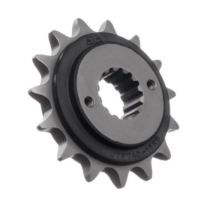 FRONT SPROCKET 15 TOOTH W/ RUBBER BUFFER