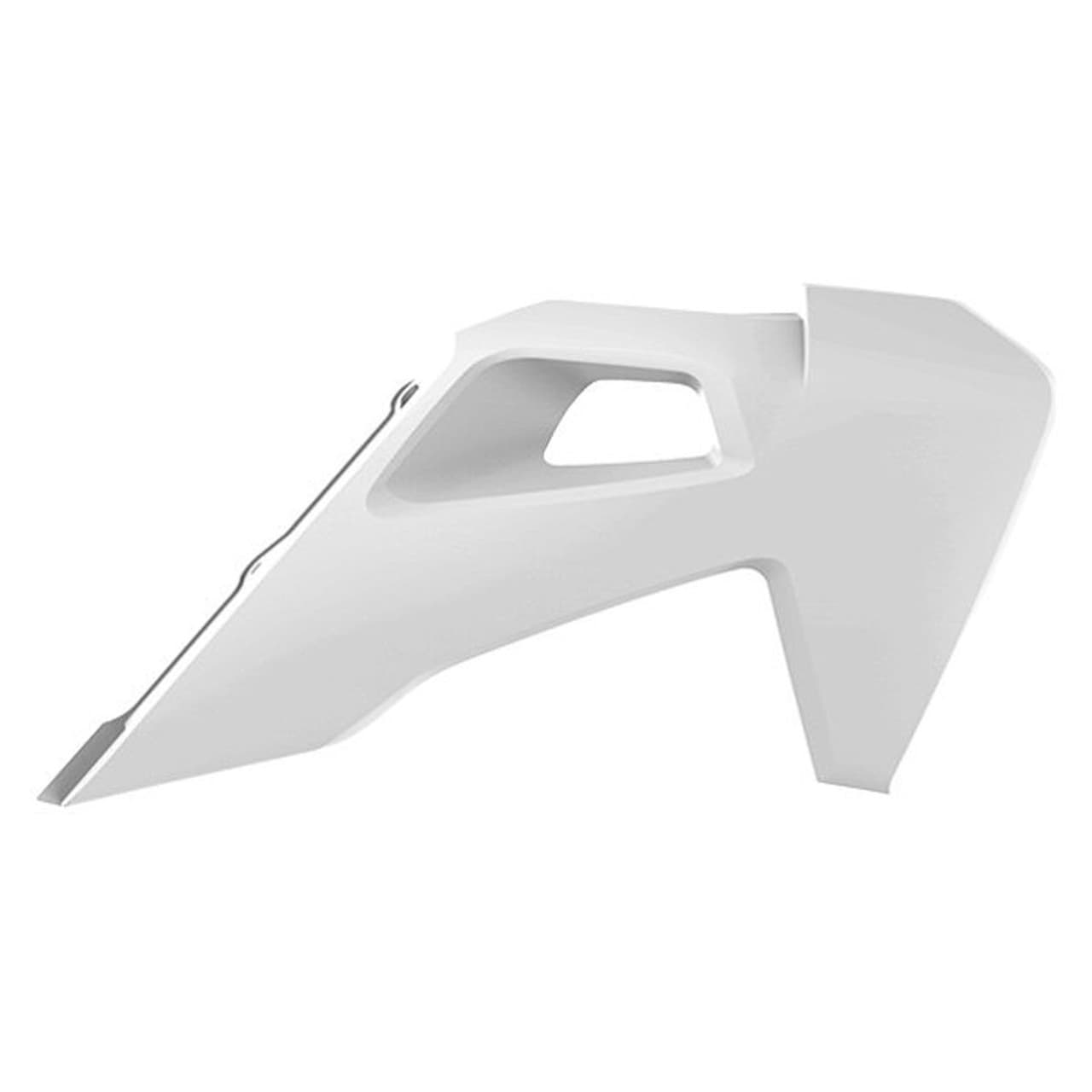 POLISPORT RADIATOR SCOOPS HUSQVARNA, WHITE