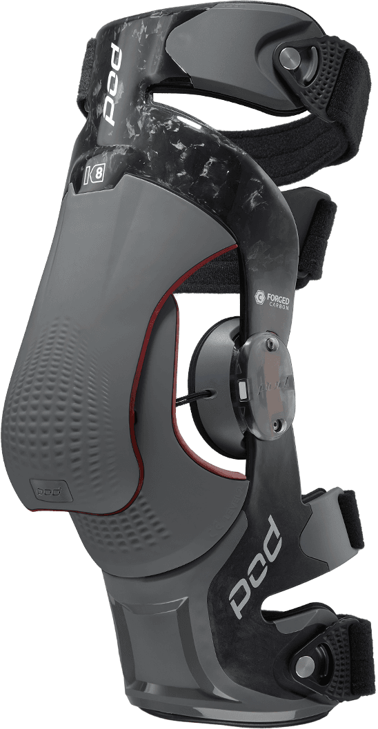 Pod K8 3.0 Knee Brace Carbon (LT) Carbon/Graphite 2X