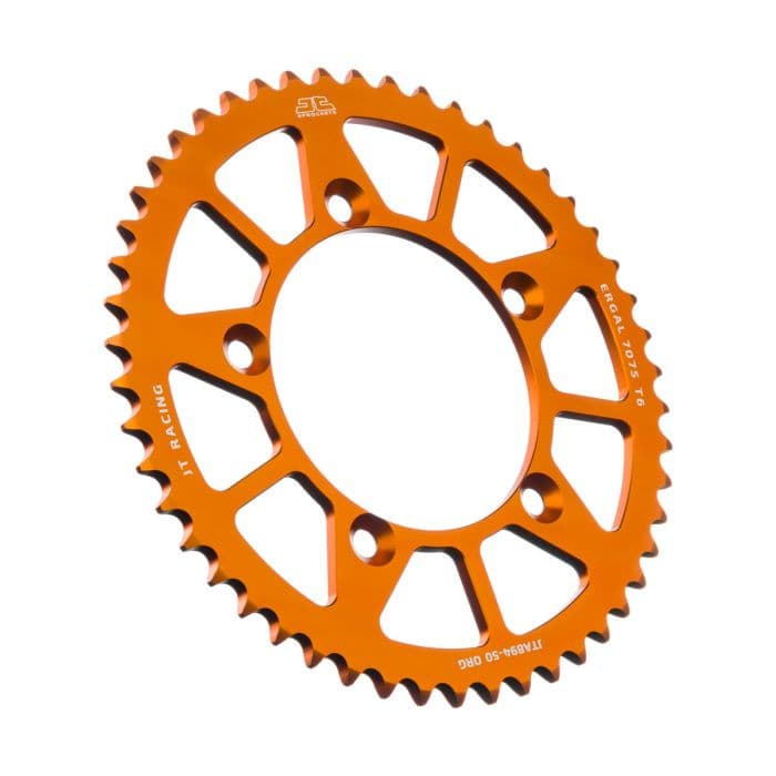 REAR ALLOY SPROCKET ORANGE 50-TOOTH