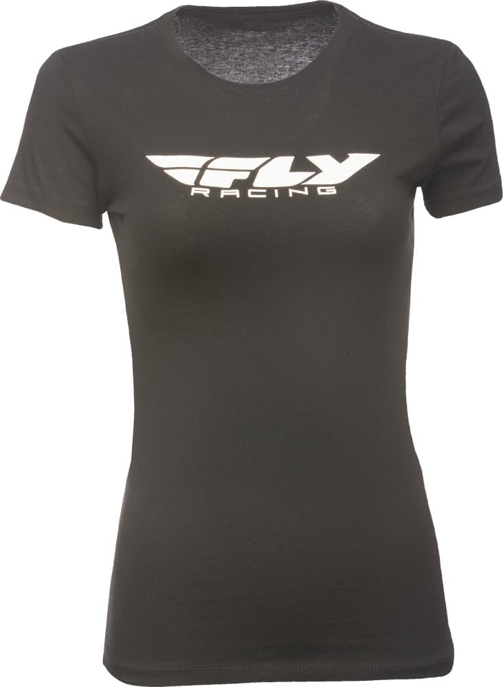 Fly Racing Women'S Fly Corporate Tee Black MD