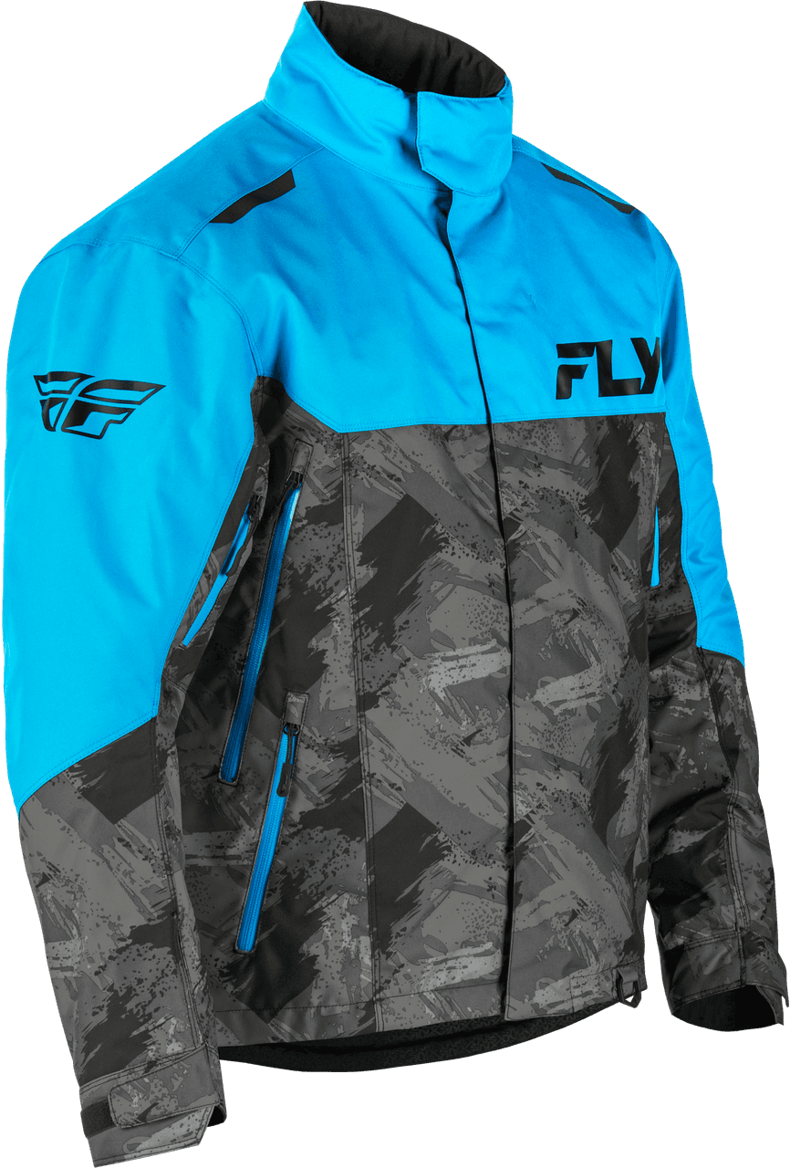 Fly Racing Youth Snx Pro Jacket Blue/Black YS