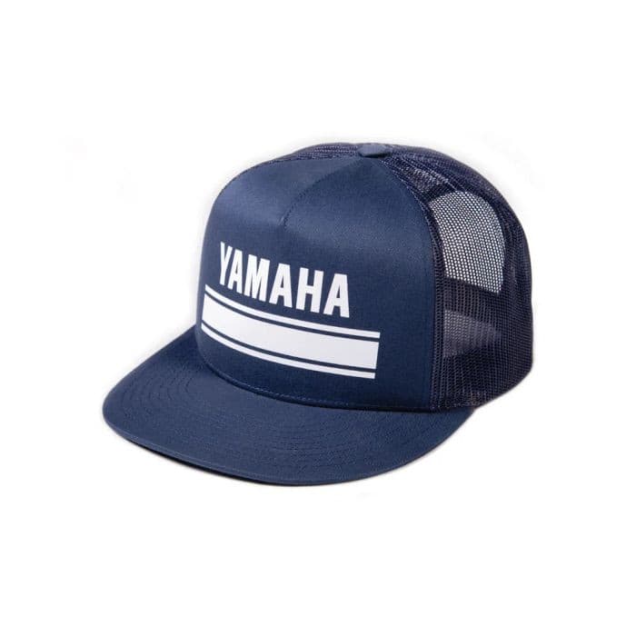 FACTORY EFFEX YAMAHA LEGEND SNAPBACK HAT / NAVY BLUE