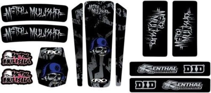 FACTORY EFFEX METAL MULISHA TRIM KITS UNIVERSAL YAMAHA