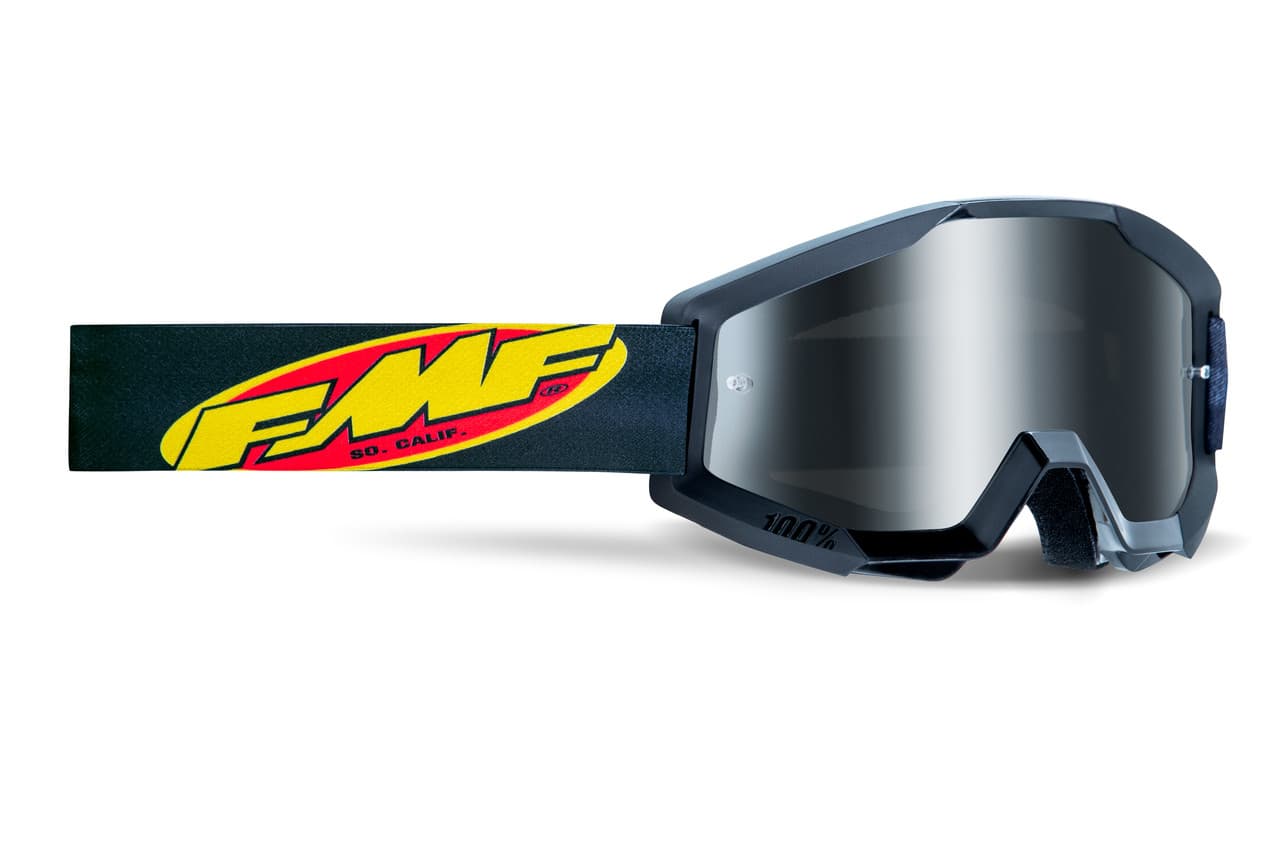 FMF Vision Powercore Sand Goggle Core Black Smoke Lens