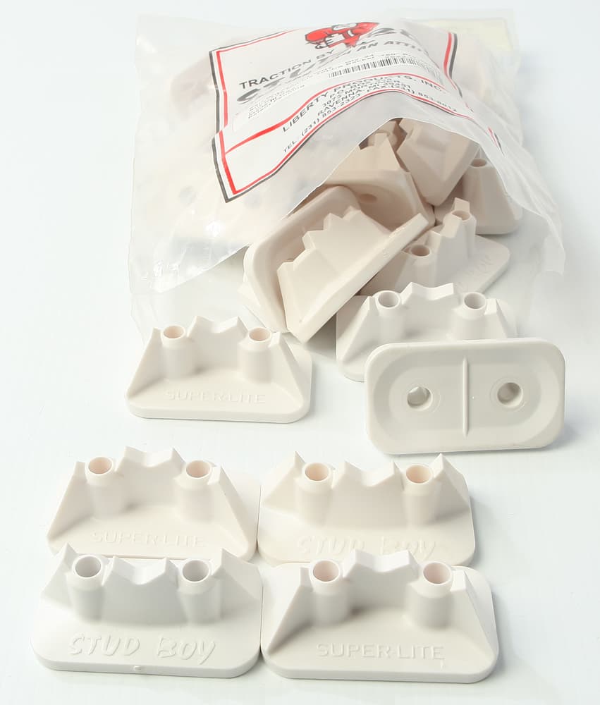 Stud Boy Super-Lite Pro Series Double Backers .75" 24/Pack White